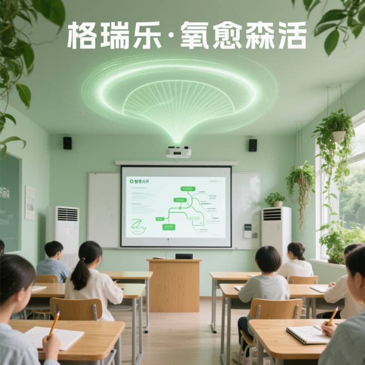 格瑞樂?氧愈森活 - 培訓(xùn)教室空氣凈化解決方案：讓每一堂課都浸潤在清氧里