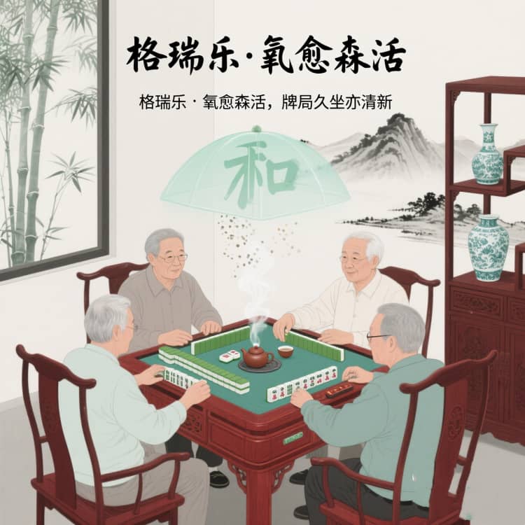 格瑞樂?氧愈森活 - 棋牌室空氣凈化解決方案：讓每一局博弈都縈繞清新鮮活